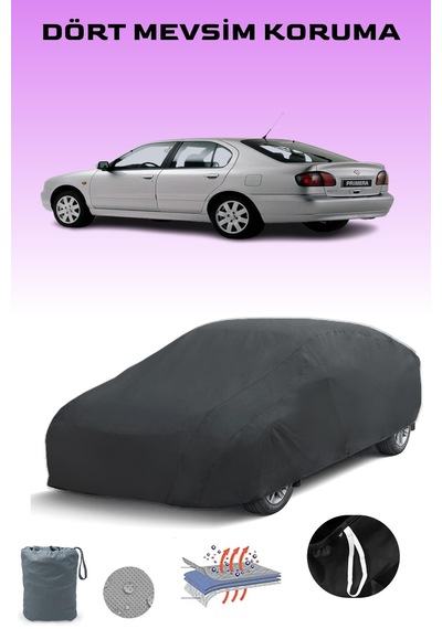 Siyah, Nıssan Prımera Hatchback 1999 - 2002, Araba Brandası, Oto Örtüsü, Araba Çadırı Siyah