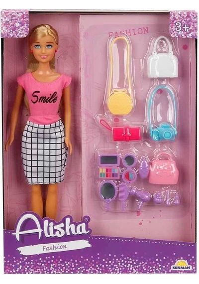 Buğz 3392 Alisha Fashion Aksesuar Set 29 Cm