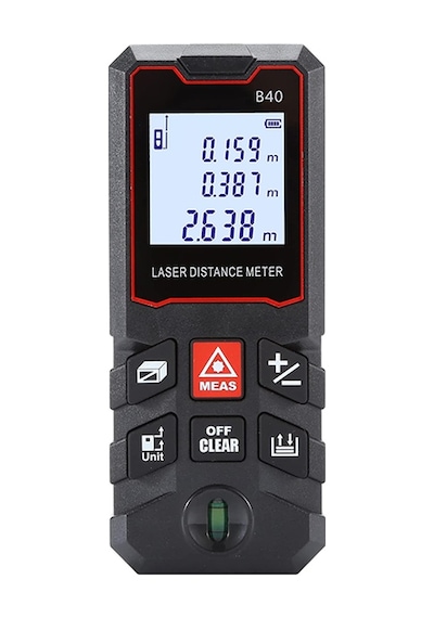 B Series 40 Temel Seviye Lazer Mesafe Ölçer Hobi Ve Hafif İşler İçin