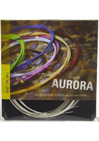 Aurora Abt018 Kısa Sap Bağlama Teli 0.18 Beyaz Bamlı