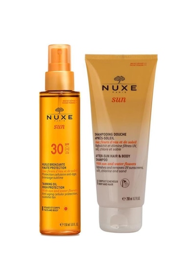 Nuxe Bronzlaştırıcı Vücut Yağı SPF30 150 ML + Şampuan 200 ML