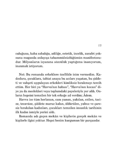Nermin'den Havva'nın Cezası: Kayıp Ve İntihar Üzerine