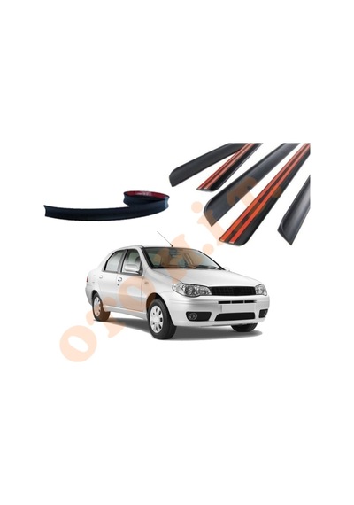 Fiat Albea Uyumlu Bagaj Üstü Spoiler Mat Siyah