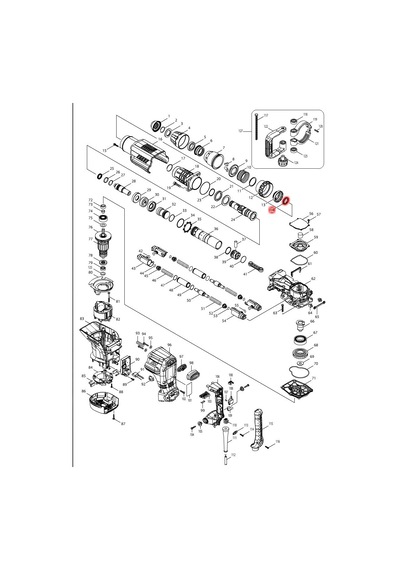 Makita HM1213 Kitleme Ürün Kodu 324988-3