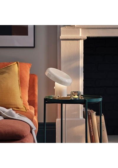 Ikea Blomprakt Bluetooth Hoparlörlü Lamba, Bej, 22 Cm
