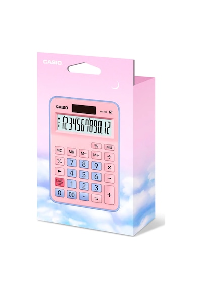 Casio MX-12B-PKLB 12 Haneli Masaüstü Hesap Makinesi