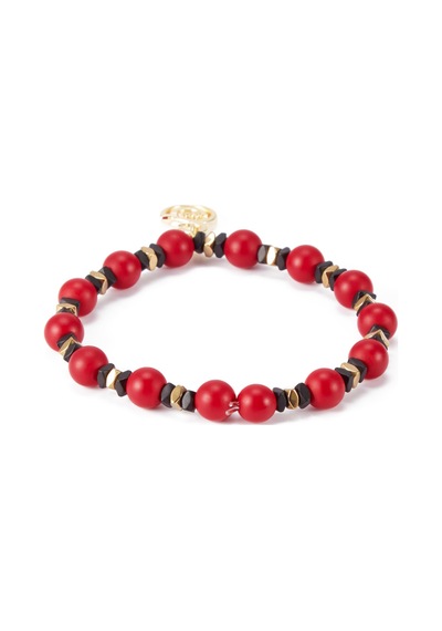 Gsstore Galatasaray Doğal Taş Oniks Bileklik U251236