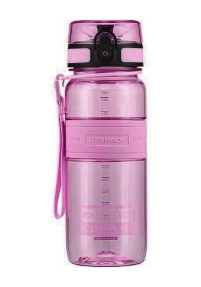 Uzspace Pipetli Trıtan Matara 650 Ml Koyu Pembe