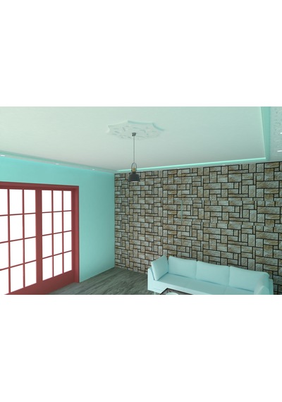 Motifpiyer Lamba Tavan Göbeği 44-8gen-egri-56cm-2 Adet
