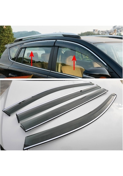Chevrolet Captiva Kromlu Cam Rüzgarlığı Niken 2009 Sonrası