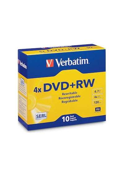 Markalı Yüzeyli Dvd+rw 4,7 Gb 4x - 10 Pk Mücevher Kutusu - 94839