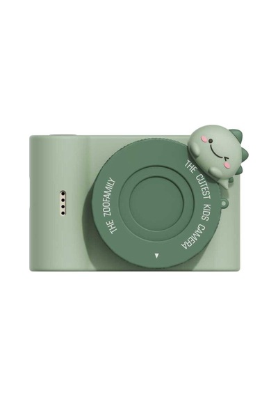 Zoo Family Dino Green C5  Dijital Kamera Ve Fotoğraf Makinesi