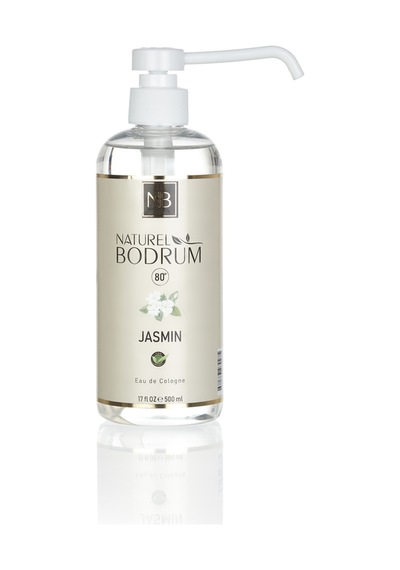 Jasmin Beyaz Yasemin Kolonyası 500 Ml Pompalı Sprey Başlıklı 24'lü Paket 80 Alkollü Kurumsal Koli