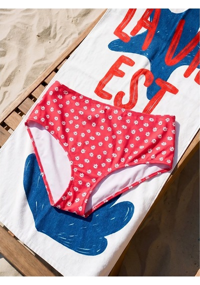 Lcw Dream Pembe Desenli Kadın Bikini Alt