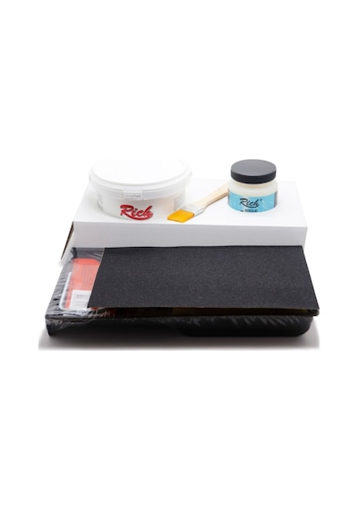 Rich Multi Decor Chalked Antik Beyaz 1000 Gr Dolap Boyama Seti Mobilya Boyama Seti Mat