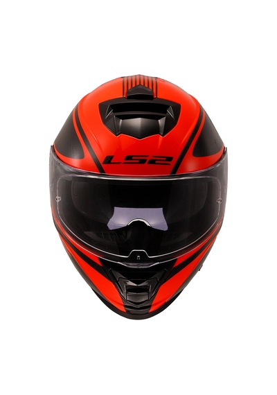 Ls2 Storm 2 Dodger Mat Siyah-neon Turuncu Kask