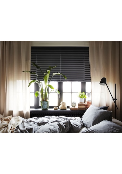 Ikea Schottıs Stor Perde 100 X 190 Cm Gri