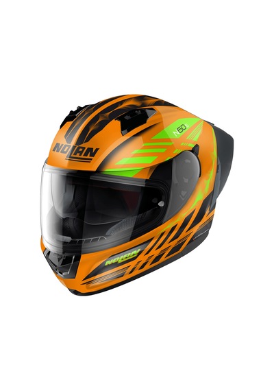 Nolan N60-6 Sport Hotfoot 027 Kapalı Motosiklet Kaskı Turuncu