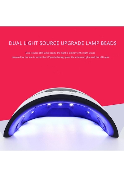 36W UV LED Jel Tırnak Kurutucu Kızılötesi Algılama LCD Ekran Akıl