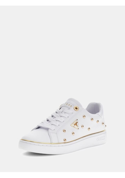 Guess Bonitah Studs Kadın Spor Ayakkabı Flpbonele12 Beyaz