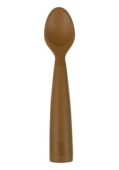 Oioi Nam Nam Silikon Mama Kaşığı Woody Brown Kahverengi
