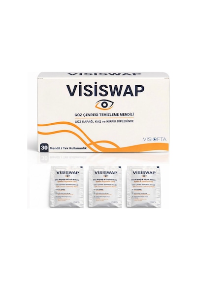 Visiswap Göz Çevresi Temizleme Mendili