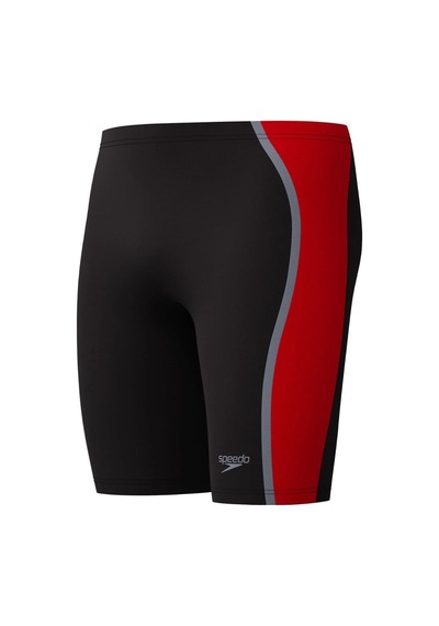 Speedo Solid Splice Jammer Erkek Yüzücü Mayosu Siyah