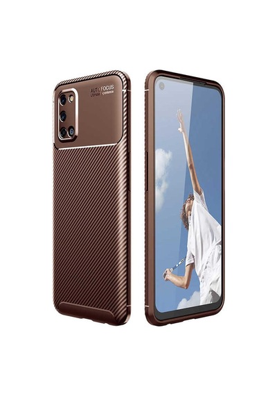 Oppo A52 Kilif Silikon Ince Karbon Lüx 533143495