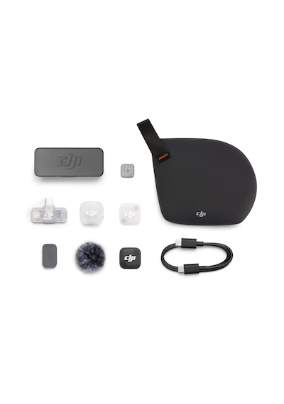 DJI Mic Mini 2 (1TX +1 Mobile RX +Charging Case) Mikrofon DJI Türkiye Garantili