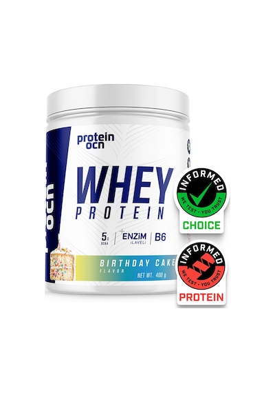 Proteinocean Whey Protein Birthday Cake - 400g - 16 Servis