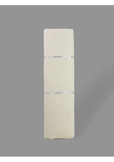 %100 Pamuk 46 Tel Amerikan Bezi Ham Bez Punch Kumaş - Krem 1500x220 CM