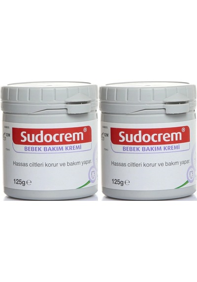 Sudocrem Cilt Bebek Bakım - Pişik Kremi 125gr 2 Li Set