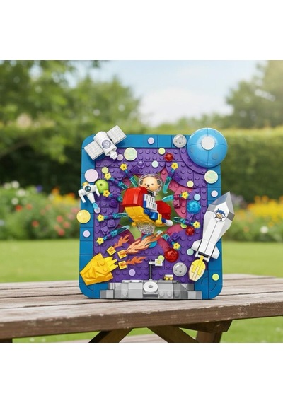 P881506 Panlos Teddy Uzay Aracı 368 Parça Block Oyuncak