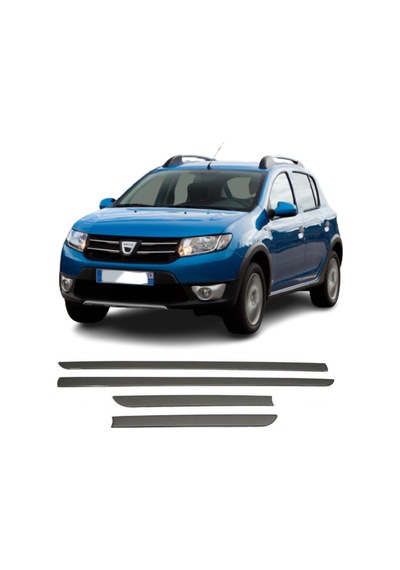 Agtuning Dacia Sandero Krom Yan Kapı Çıtası 2012-2020 Arası Paslanmaz Çelik