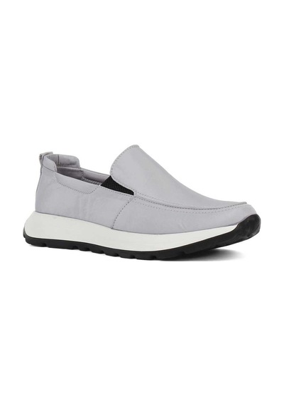 Erkek Gri Kalın Tabanlı Sneaker