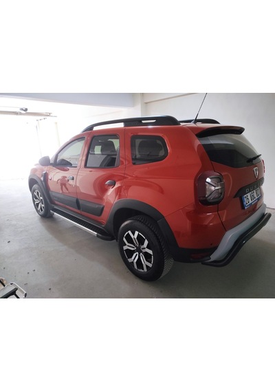DACIA DUSTER SİYAH ARKA TAMPON KORUMA TÜM MODELLERLE UYUMLU