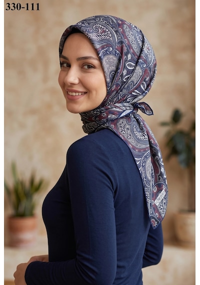 Moonscarfs Moonscarf Soft Pamuk Eşarp 330-111 Çok Renkli