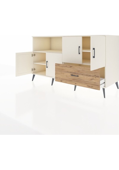 Kronos Konsol 4 Raflı Tek Çekmeceli 4 Kapaklı 176x59x99 Aytaşı-ay Aytaşı-aytaşı/çam Kronos Konsol 4 Raflı Tek Çekmeceli 4 Kapaklı 176x59x99 Aytaşı-ay Aytaşı-aytaşı/çam
