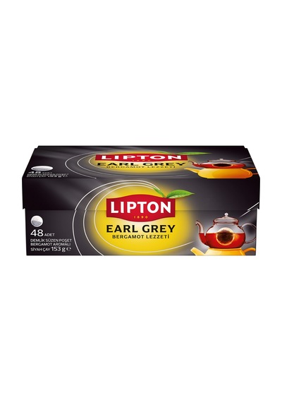 Lipton Earl Grey Demlik Poşet Çay 48'li 153 G - 5 Adet Tarı