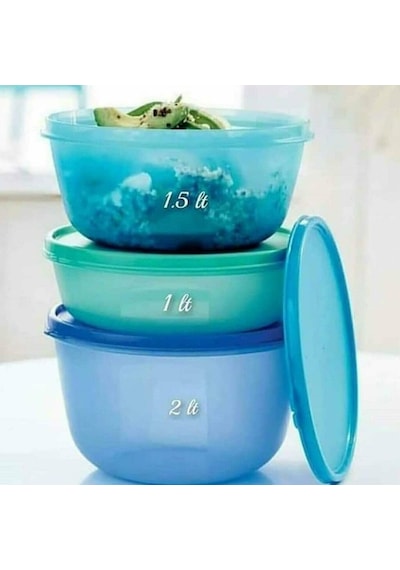 Tupperware Mucize Şekerler 3'Lü Saklama Kabı