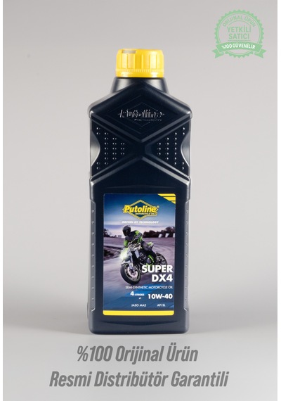 10w-40 Super Dx4 Yarı Sentetik 4t Motosiklet Yağı