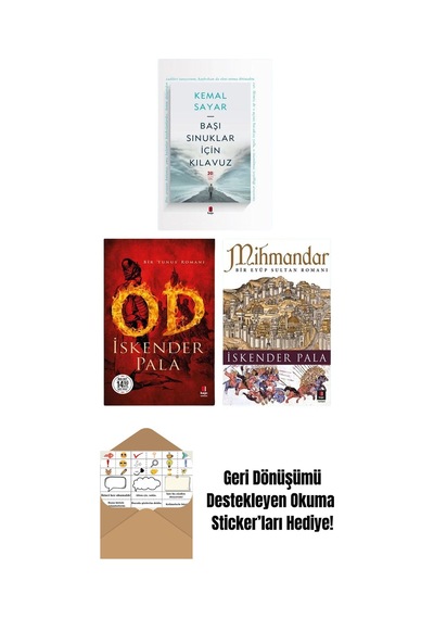 Başı Sınuklar Için Kılavuz - Od - Mihmandar 3 Kitap Set + Okuma Sticker'ları