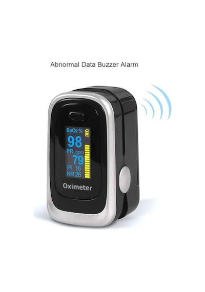 Pulse Oksimetre M170 Oksijen Satürasyon Ölçüm Cihazı Alarmlı