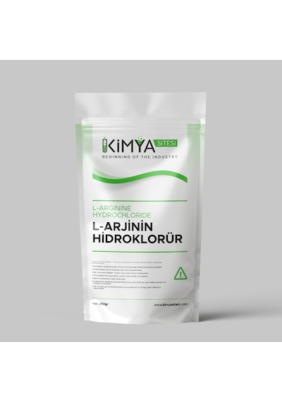 L-arginine Hydrochloride L-arjinin Hidroklorür 250gr