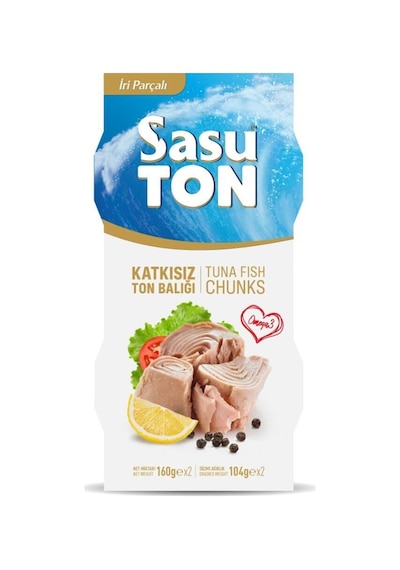 Sasu Blue Klasik Ton Balığı İri Parçalı 12 x 160 G