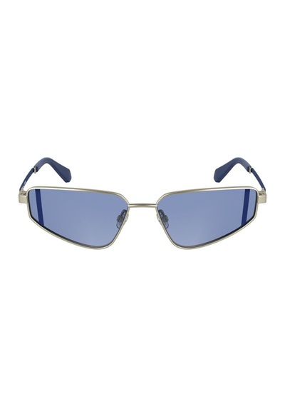 Calvin Klein Jeans Ckj25200s-718 Kadın Güneş Gözlüğü Gümüş