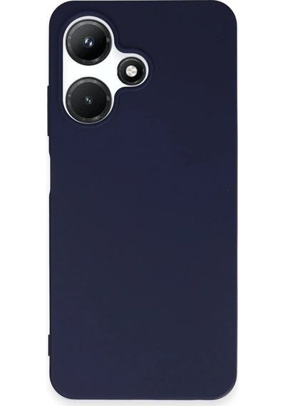Newface İnfinix Hot 30i Kılıf First Silikon Semeglbl - 93 - Lacivert