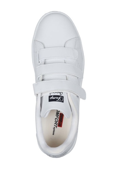 Jump 28711 Cırtlı Unisex Spor Ayakkabı Beyaz Beyaz