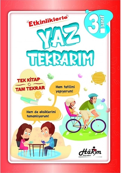 3. Sınıf Yaz Tatil Kitabı Yaz Tekrarım