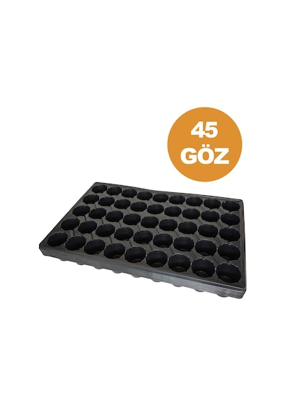45 Göz Viyol (10 Adet) Fide Yetiştirme Viyolü Fidan Yetiştirme Ka N11.1699